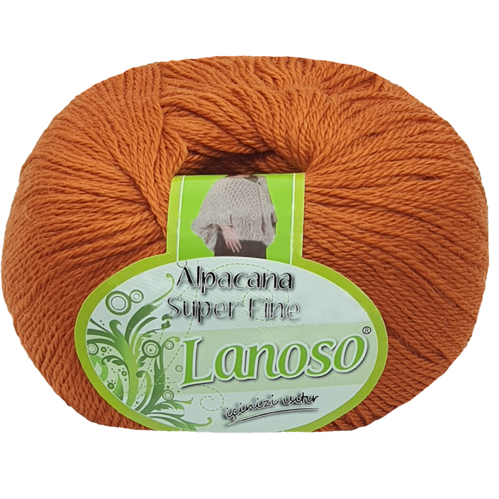 Alpacana Super Fine - %35 Wool - %25 Alpaca - %40 Arcylic - 375Mt/3,75Nm.- (100Gr)/(Pk:500Gr)
