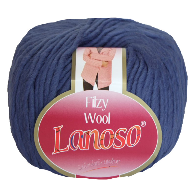 Filzy Wool - %100 Wool - 100Mt/1,00Nm.- (100Gr)/(Pk:500Gr)