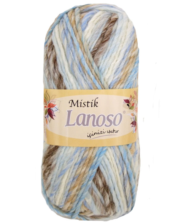 Mistik - %25 Wool - %75 Premium Acrylic - 120Mt/1,2Nm.- (100Gr)/(Pk:500Gr)