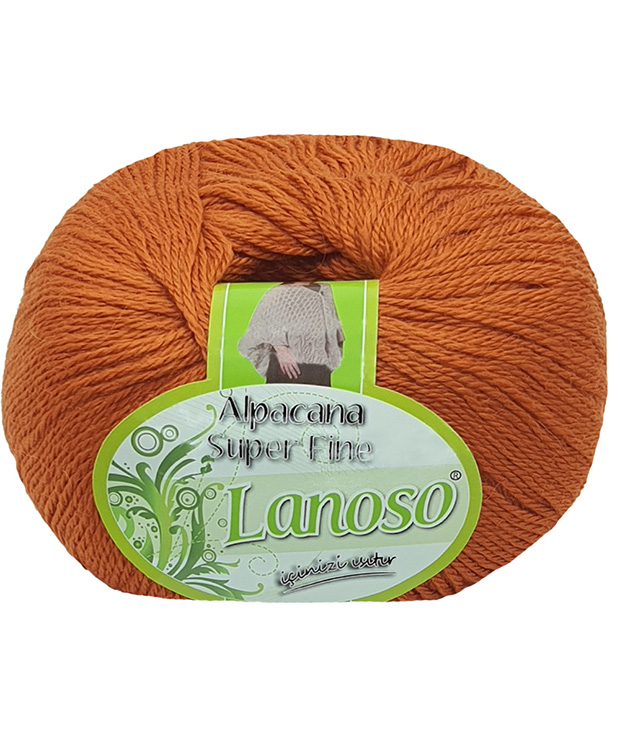 Alpacana Super Fine - %35 Wool - %25 Alpaca - %40 Arcylic - 375Mt/3,75Nm.- (100Gr)/(Pk:500Gr)