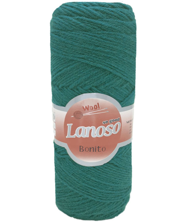 Bonito - %49 Wool - %51 Acrylic - 300Mt/3Nm.- (100Gr)/(Pk:500Gr)