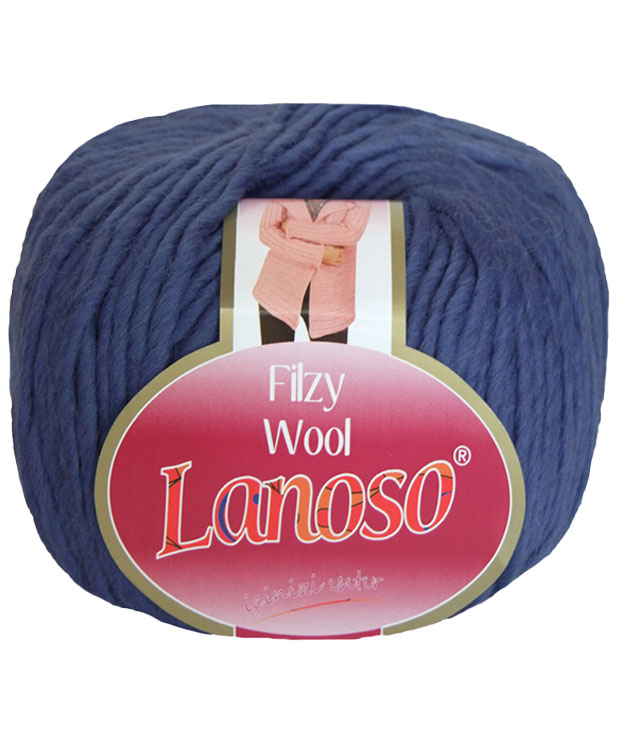 Filzy Wool - %100 Wool - 100Mt/1,00Nm.- (100Gr)/(Pk:500Gr)