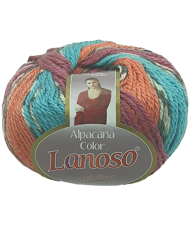 Alpacana Color - %35 Wool - %40 Acrylic - %25 Alpaca - 130Mt/1,3Nm.- (100Gr)/(Pk:500Gr)
