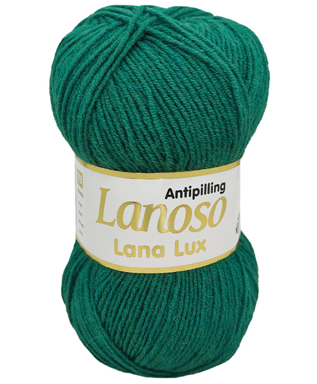 Lana Lux Antipilling - %75 Antipilling Premium Acrylic - %25 Wool - 330Mt/3,3Nm.- (100Gr)/(Pk:500Gr)