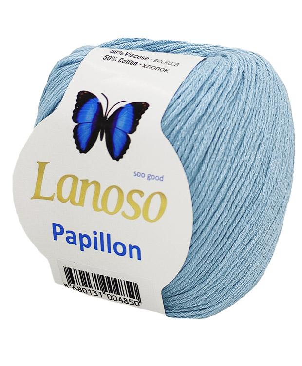 Papillon - %50 Cotton - %50 Viscose - 210Mt/4,2Nm.- (50Gr)/(Pk:300Gr)