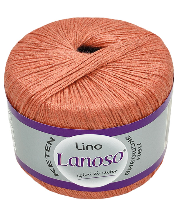 Lino - %50 Linen - %50 Viscose - 175Mt/3,50Nm.- (50Gr)/(Pk:300Gr)